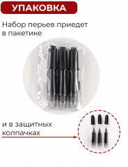 Набор перьев для перьевой ручки сменных - Фото 3