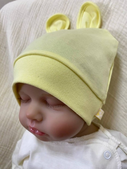 Шапка для новорожденных «Зайка»