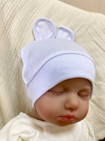 Шапка для новорожденных «Зайка»