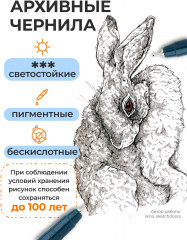 Набор капиллярных ручек «Graf’Art» - Фото 1