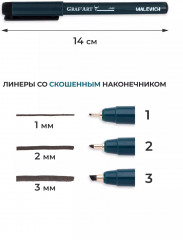 Набор капиллярных ручек «Graf’Art» - Фото 4