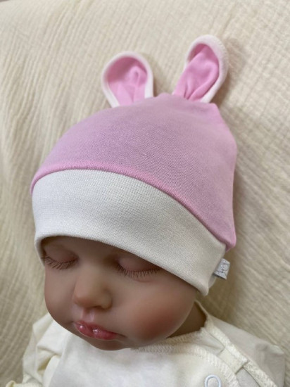 Шапка для новорожденных «Зайка»