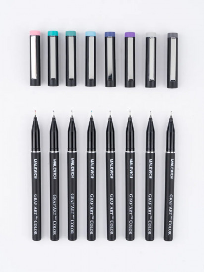 Набор цветных капиллярных ручек