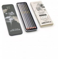 Набор карандашей чернографитных матовых - Фото 5