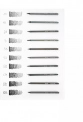 Набор карандашей чернографитных монолитных - Фото 12