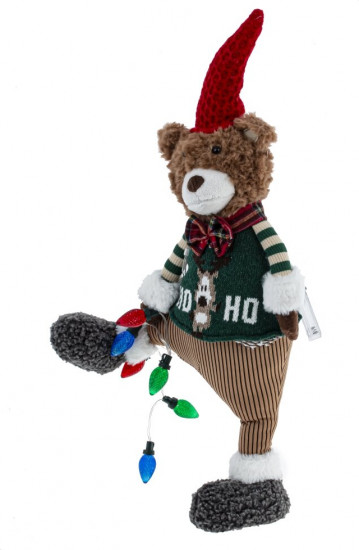 Игрушка набивная с подсветкой «Медвежонок»