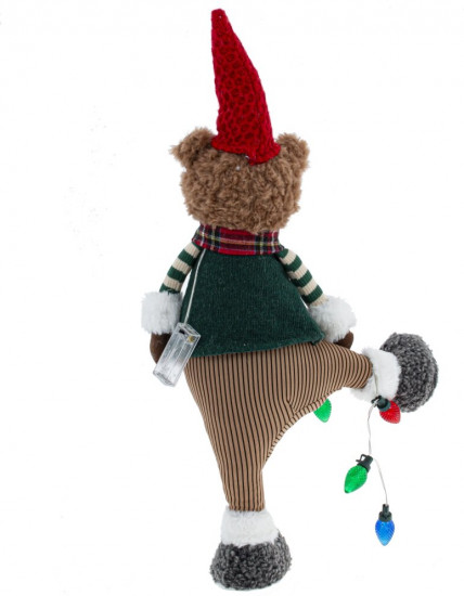 Игрушка набивная с подсветкой «Медвежонок»