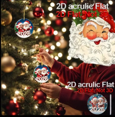 Ёлочные украшение «Дед Мороз и Снегурочка» - Фото 3