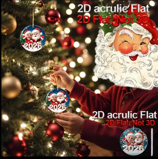 Ёлочные украшение «Дед Мороз и Снегурочка»