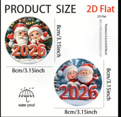 Елочное украшение «Дед Мороз и Снегурочка» - Фото 2