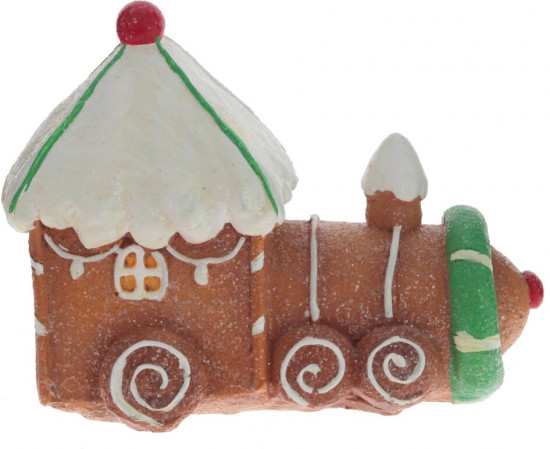 Фигурка декоративная с подсветкой «Паровозик» 