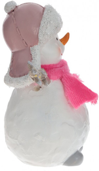 Фигурка декоративная с подсветкой «Снеговик»