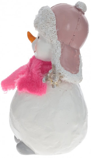 Фигурка декоративная с подсветкой «Снеговик»