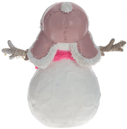 Фигурка декоративная с подсветкой «Снеговик»