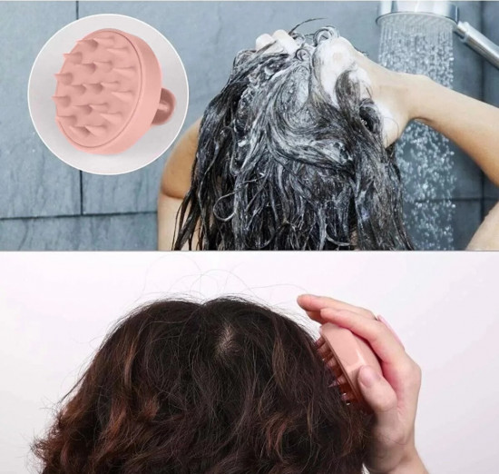 Щетка-массажер для головы и мытья волос