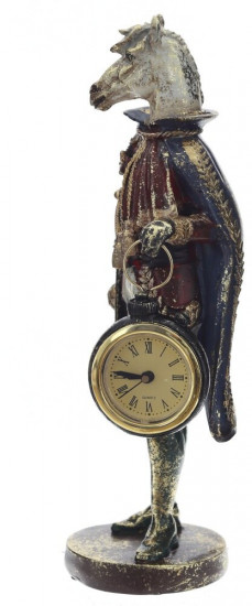 Фигурка декоративная с часами «Лошадь»