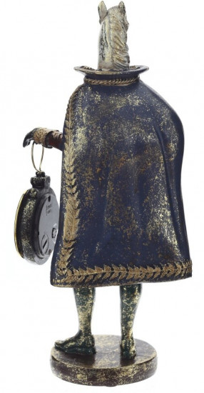 Фигурка декоративная с часами «Лошадь»