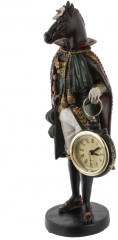 Фигурка декоративная с часами «Лошадь» - Фото 4