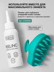 Силиконовая массажная щетка для волос и мытья головы - Фото 8