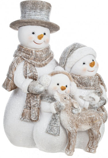 Фигурка декоративная «Снеговики»