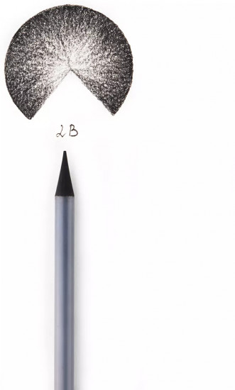 Карандаш угольный монолитный