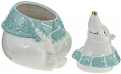 Конфетница «Белый медведь мечтатель» - Фото 1