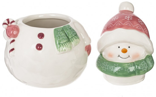 Конфетница «Снеговик» 