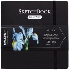 Скетчбук для графики «Total Black» - Фото 10