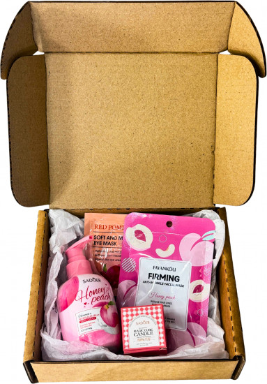 Подарочный набор уходовой косметики «Розовый»