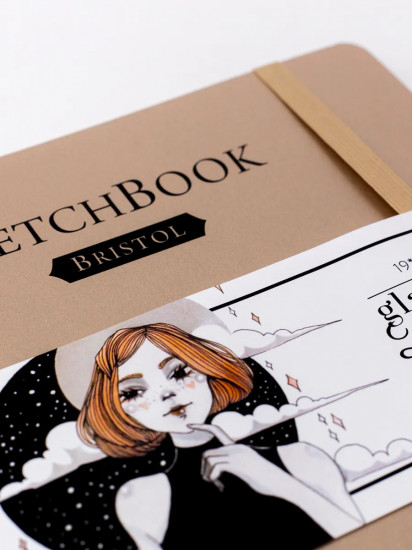 Скетчбук для графики и маркеров