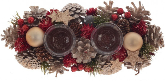 Подсвечник «Новогодняя композиция»