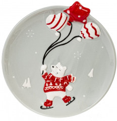 Тарелка «Белый медведь» - Фото 1