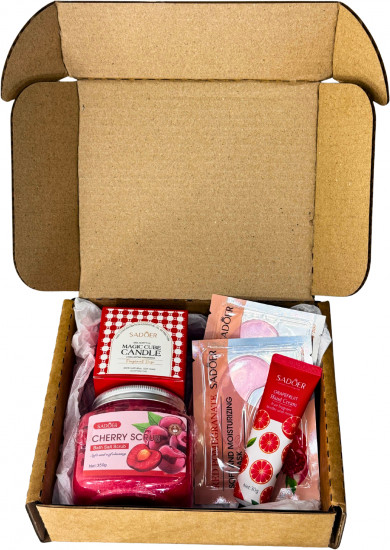 Подарочный набор для душа «Красный»