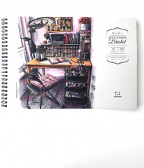 Скетчбук для графики и маркеров - Фото 2