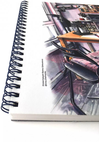 Скетчбук для графики и маркеров