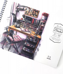 Скетчбук для графики и маркеров - Фото 4