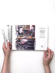 Скетчбук для графики и маркеров - Фото 13