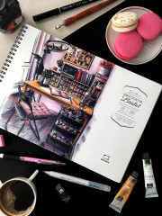 Скетчбук для графики и маркеров - Фото 14