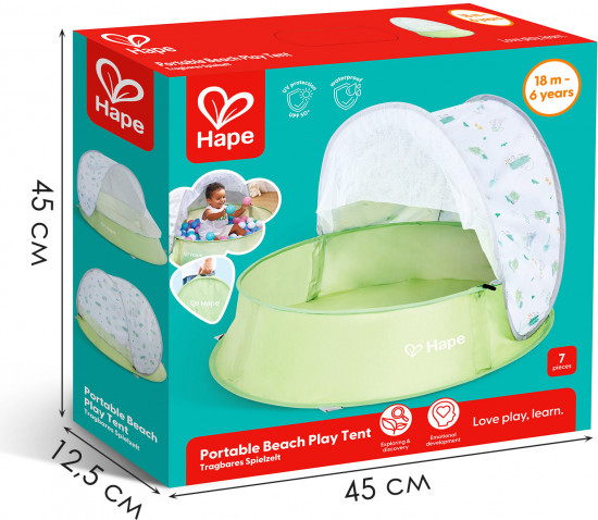 Детский сухой бассейн с тентом «Пляж»