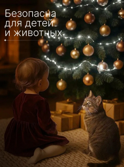 Электрогирлянда-роса интерьерная