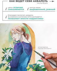 Скетчбук для акварели «Waterfall» - Фото 3