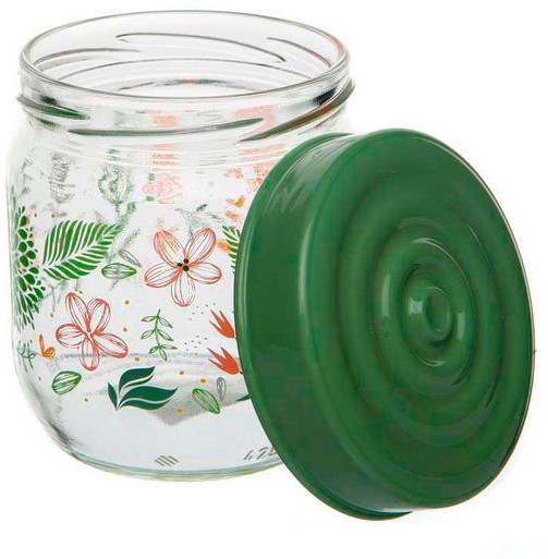 Банка для сыпучих продуктов с крышкой «Botanic»