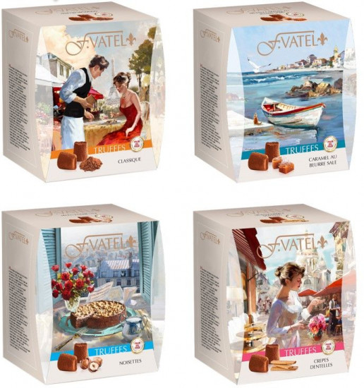 Конфеты «Трюфель с кусочками фисташки. Truffes Pistaches»