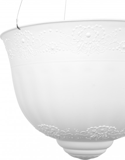 Горшок-кашпо с с подвесом-трос