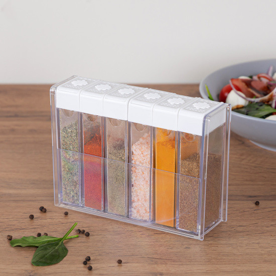 Набор контейнеров для специй на подставке