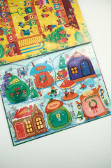 Новый год в лесу. Книга-игра с окошками - Фото 11