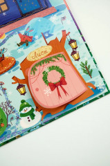 Новый год в лесу. Книга-игра с окошками - Фото 12