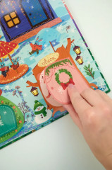Новый год в лесу. Книга-игра с окошками - Фото 13