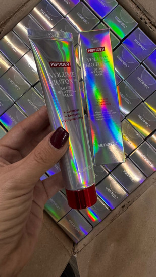 Пептидная маска-плёнка для сияния кожи «Volume Bio Tox Glow Wrapping Mask Pro»
