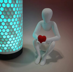 Статуэтка «Фигура с двумя сердцами» - Фото 3